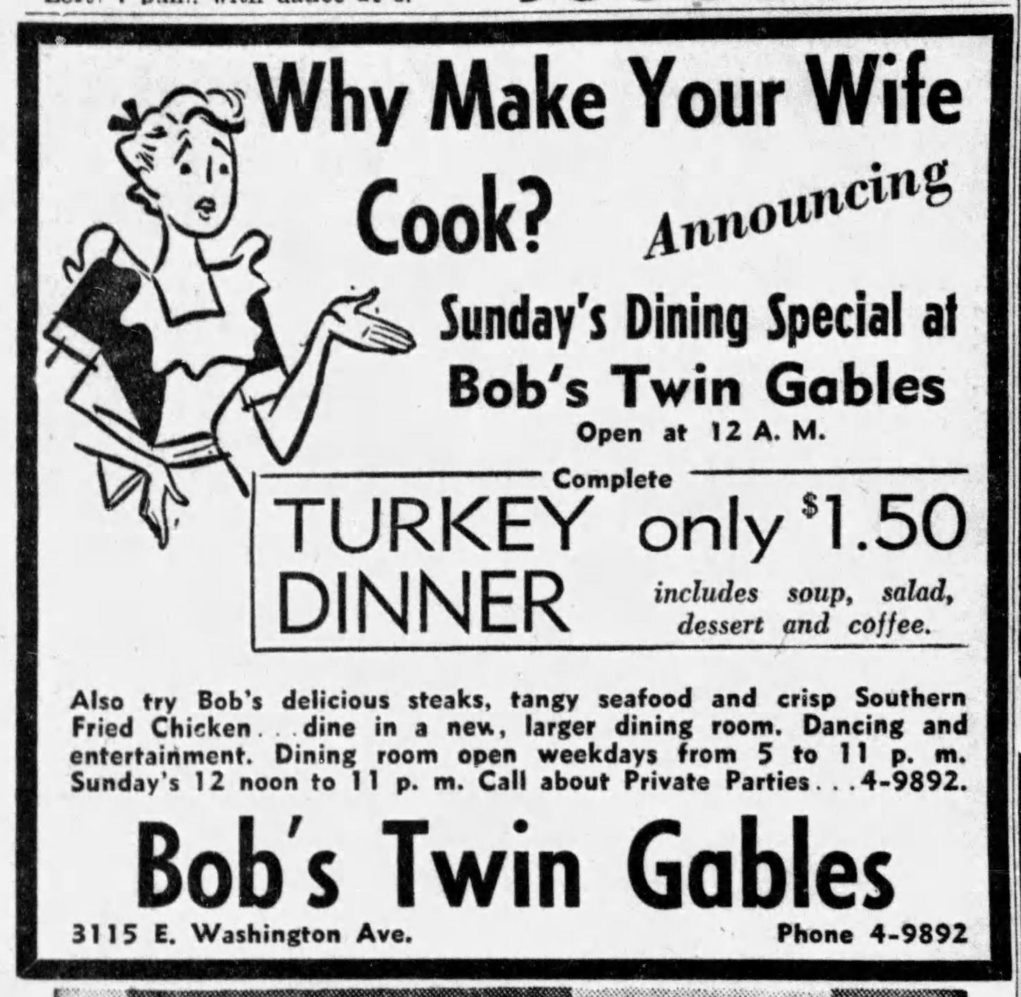 Bob's Twin Gables